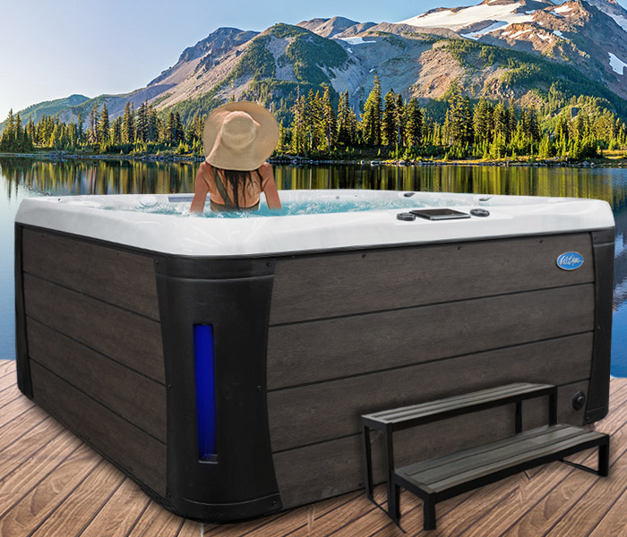 Calspas hot tub being used in a family setting - hot tubs spas for sale Dayton